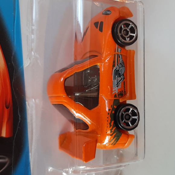 '94 Toyota Supra Hot Wheels 2023 Tooned Collection Fast & Furious Orange Car - Picture 3 of 11